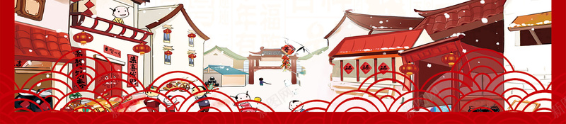 简约卡通狗年吉祥海报背景psdjpg设计背景_88icon https://88icon.com psd 卡通 喜迎新春 小狗 新年快乐 新春大吉 海报背景 狗年吉祥 简约 边框
