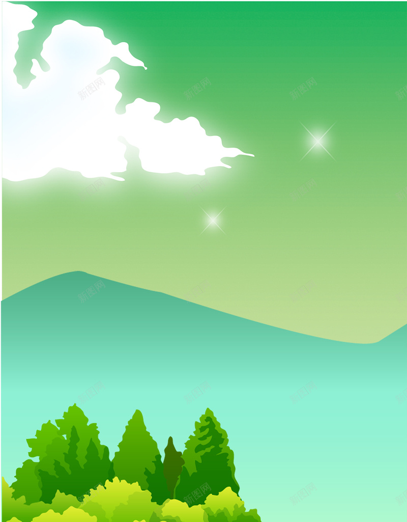 小清新简约卡通春季风景H5背景psd设计背景_88icon https://88icon.com H5背景素材 卡通 小清新 春季风景 白云 简约 绿色渐变 草地 鲜花