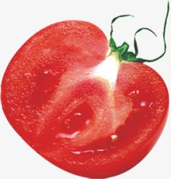 创意新鲜的红色西红柿素材