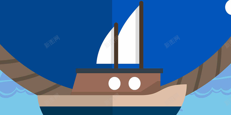 帆船扁平海上中国航海日手机海报psd设计背景_88icon https://88icon.com 扁平风格 素材图片 蓝色 帆船素材图片 手绘卡通风格图片 简约大气 极简风格素材 中国航海日素