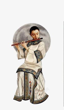 古典美女中国风素材