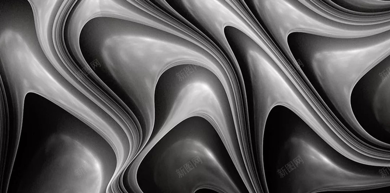 抽象黑白立体艺术H5背景jpg设计背景_88icon https://88icon.com 对比色 抽象 立体 艺术 黑白 旋转 质感 纹理