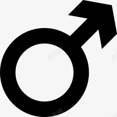 男性符号男性性别符号图标图标