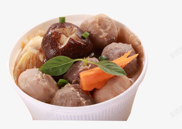 牛肉丸菇汤png免抠素材_88icon https://88icon.com 牛肉丸菇汤 美味 美食 餐饮 饮食