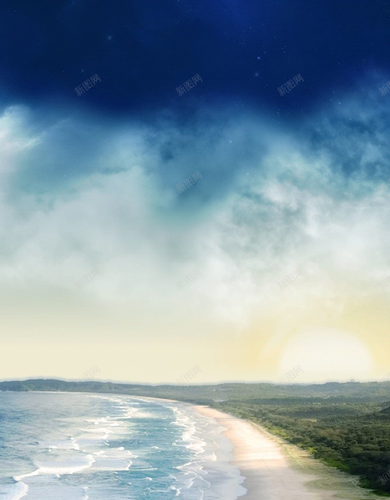 海边蓝色沙滩H5背景jpg设计背景_88icon https://88icon.com 蓝天 天空 蓝色 沙滩 蓝色背景 梦幻 唯美 浪漫 H5背景 简约