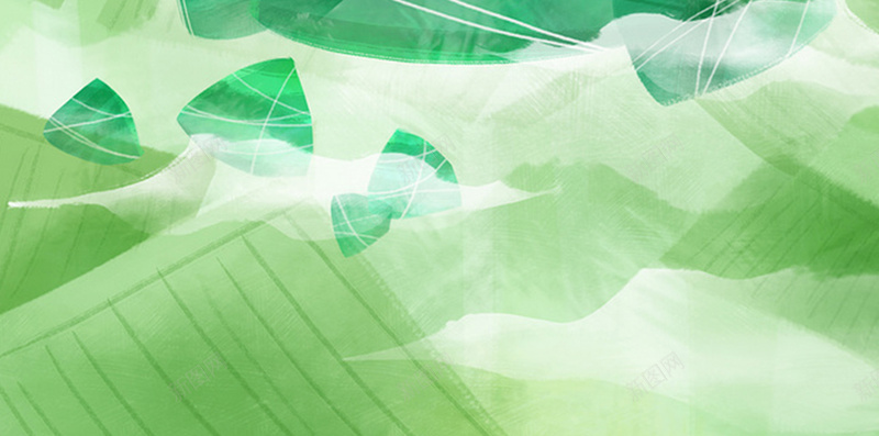 端午节吃粽子小清新绿色H5背景jpg设计背景_88icon https://88icon.com H5背景素材 人物 卡通 吃粽子 小清新 端午节 粽子背景 绿色背景