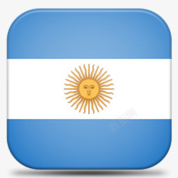 阿根廷V7国旗图标素材
