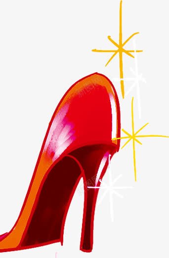 红色高跟鞋png免抠素材_88icon https://88icon.com 红色 鞋子 高跟鞋
