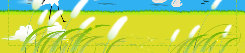 绿色手绘风景湿地日宣传海报psd设计背景_88icon https://88icon.com 世界湿地日 保护湿地 湿地风景 生态平衡 手绘 地保护地球 城市湿地 湿地保护区 叶子 鸭子