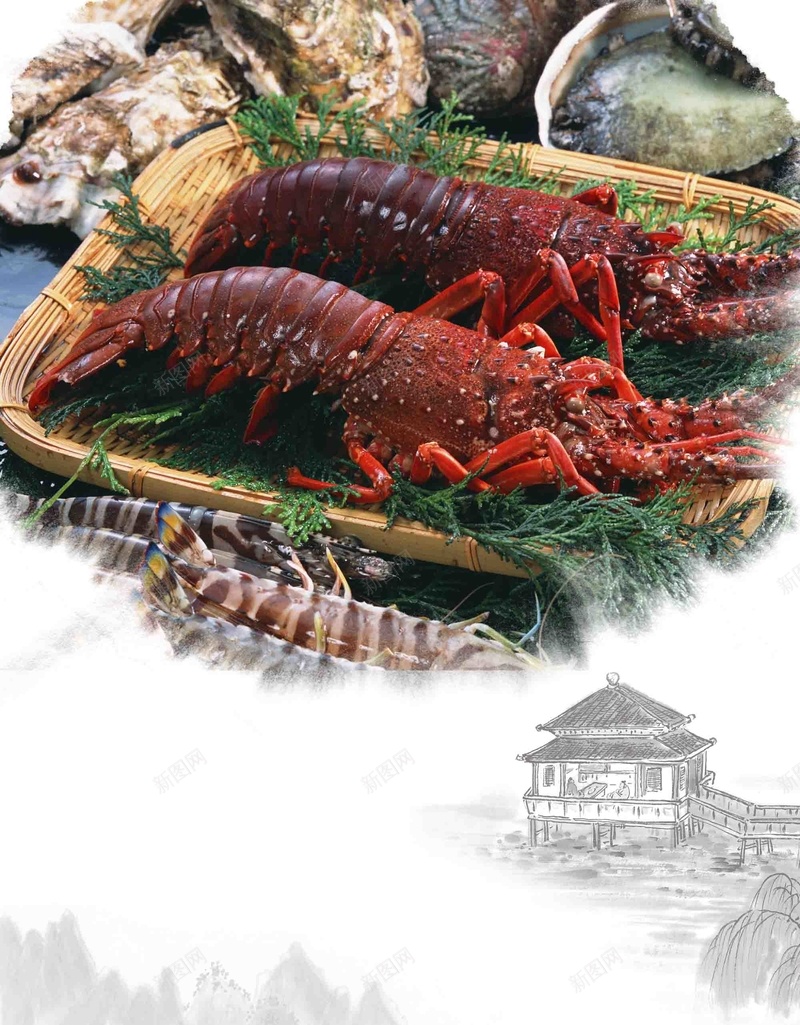 海鲜龙虾美食酒店自助餐海报背景模板psd设计背景_88icon https://88icon.com 酒店自助餐 海报 海鲜 美食 龙虾 背景模板 美味 宣传 餐饮