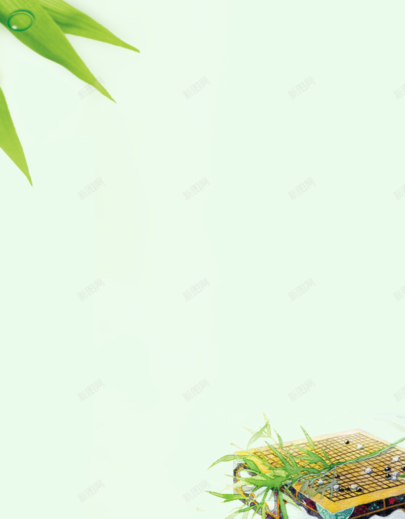 小清新竹叶H5分层背景psd设计背景_88icon https://88icon.com H5 中国风 分层背景 古韵 小清新 棋盘 竹叶 简约
