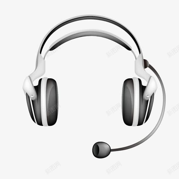 黑色耳机模型png免抠素材_88icon https://88icon.com 模型 耳机 耳线 黑色 黑色耳机