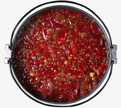 重庆红汤火锅素材