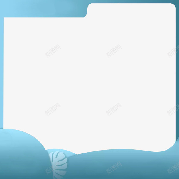 蓝色促销主图框png免抠素材_88icon https://88icon.com 主图框 促销 淘宝 蓝色