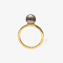 CristinaRamella灰色珍珠戒指素材