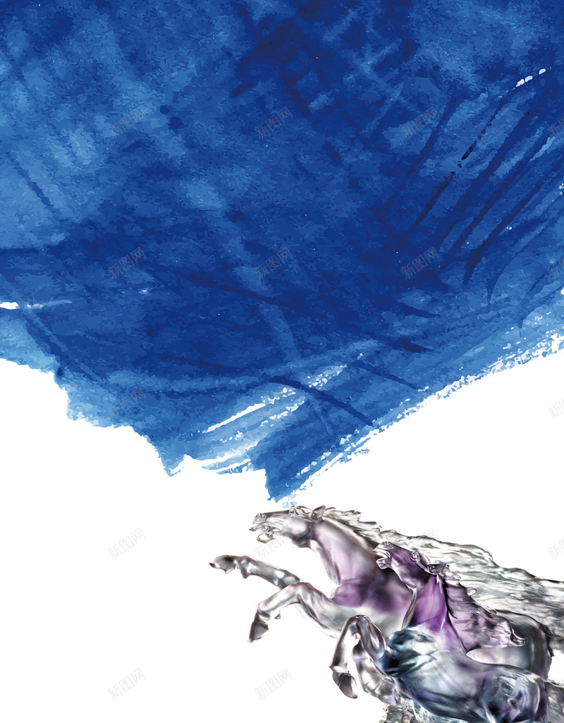 马水墨企业背景psd设计背景_88icon https://88icon.com PSD背景 企业文化 免费 平面 广告 毛笔马 海报 素材 背景 马