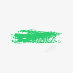 绿色的线条笔刷矢量图素材
