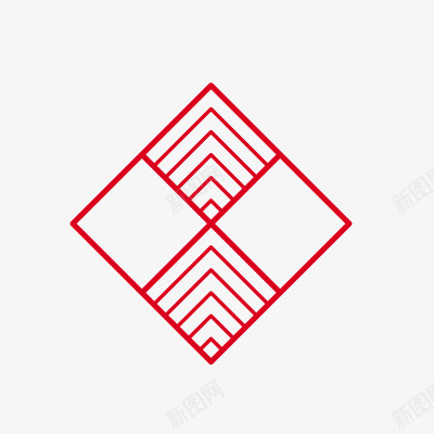 中国元素方纹装饰png免抠素材_88icon https://88icon.com 中国 元素 方纹 装饰