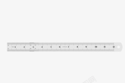 20cm加厚刻度尺子30cm钢板尺厘米素材