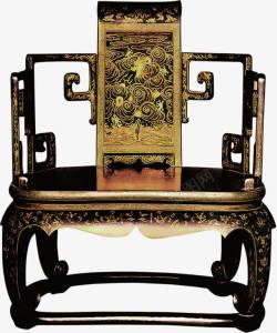 中国皇帝龙椅素材