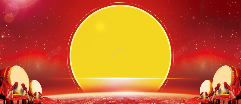 新春年画背景banner海报psd设计背景_88icon https://88icon.com 新春 新春图 新春活动 新春晚会 新春促销 喜庆 新年 鼓 边框 新春年画 背景 banner 海报 平和