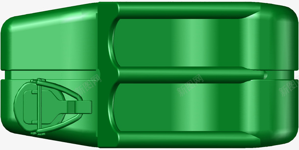 绿色容器手绘png免抠素材_88icon https://88icon.com 加油 容器 机油桶 油桶