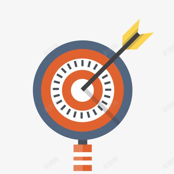 彩色靶心弓箭png免抠素材_88icon https://88icon.com 弓箭 彩色 瞄准准心 靶心
