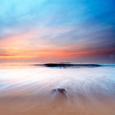 浪漫海水背景背景