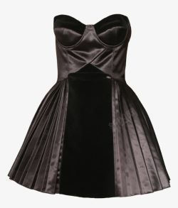黑色裙子素材