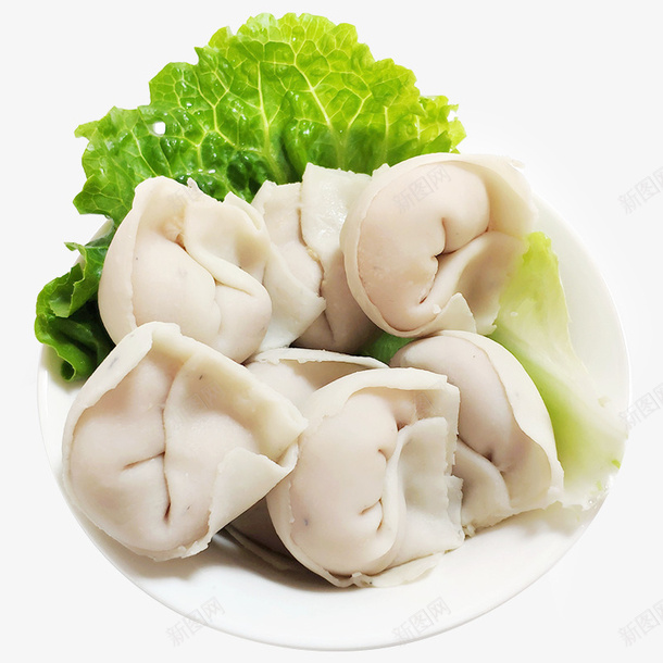 潮汕特产鱼皮饺psd免抠素材_88icon https://88icon.com 潮汕鱼饺 饺子 鱼皮饺 鱼肉饺子