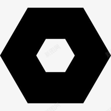 形状图六角图标图标
