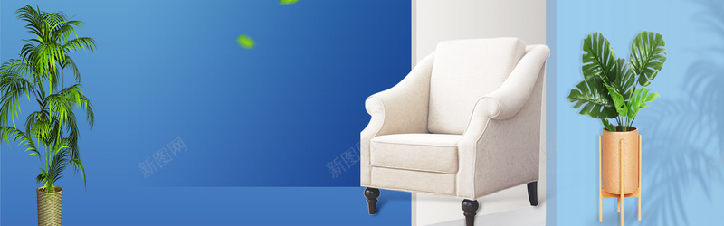 2018北欧风小清新家居家具bannerpsd设计背景_88icon https://88icon.com 北欧 大气 家具促销 家居 文艺 清新 简约风 高档