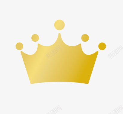 护士帽矢量图金色最贵皇冠图标图标