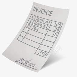 invoice发票ecommercebusinessicons图标图标