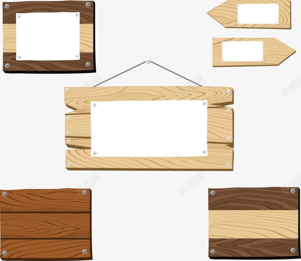 复古风格木质挂牌矢量图ai免抠素材_88icon https://88icon.com 复古 复古木质 复古风格 挂牌 木质 木质挂牌 风格 矢量图