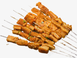 烧烤牛筋烤牛筋素材