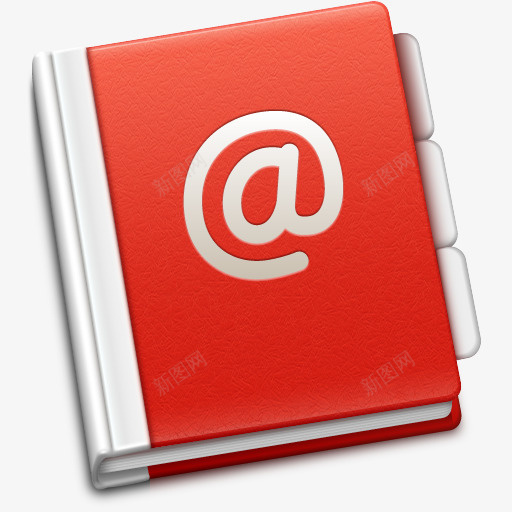 地址书红苏打苏打红png免抠素材_88icon https://88icon.com Address book red soda 书 地址 红 苏打