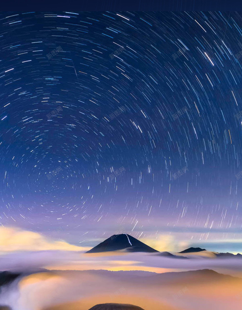 星空下的山脉H5背景jpg设计背景_88icon https://88icon.com H5 商务 山脉 星空 科幻 科技 背景