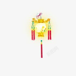 中国传统古典花灯素材