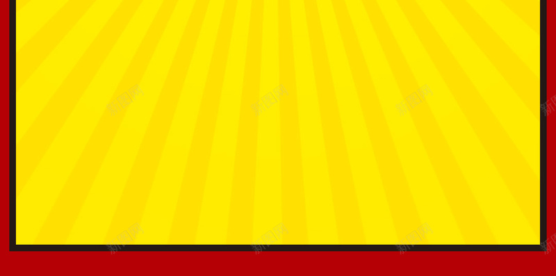 黄色背景上的红旗H5素材背景psd设计背景_88icon https://88icon.com H5素材 PSD背景 影子 红旗 边框 阴影 飘扬 飘扬框 黄色背景