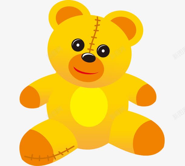 儿童玩具熊png免抠素材_88icon https://88icon.com 卡通玩具 可爱
