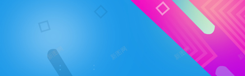 蓝色几何渐变电商促销bannerpsd设计背景_88icon https://88icon.com 促销banner 几何促销 几何渐变 拼接 电商 红蓝 线条 蓝色