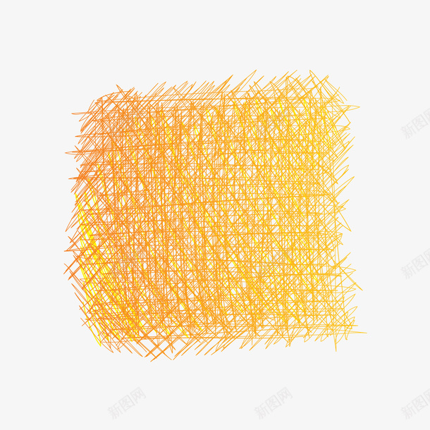彩绘涂鸦矢量图ai免抠素材_88icon https://88icon.com 彩绘 方形 橙色 涂鸦 矢量图