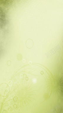 淡绿色花纹素材背景背景