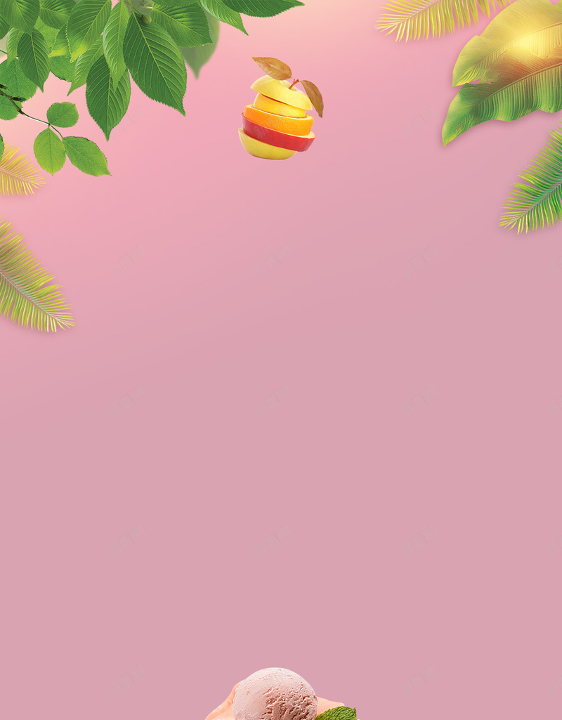 水果沙冰促销夏日H5背景psd设计背景_88icon https://88icon.com 促销 刨冰 夏日H5背景素材 小吃 展板 文艺 水果沙冰 海报 清新 美味沙冰 美食
