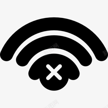 没网络信号标志图标图标
