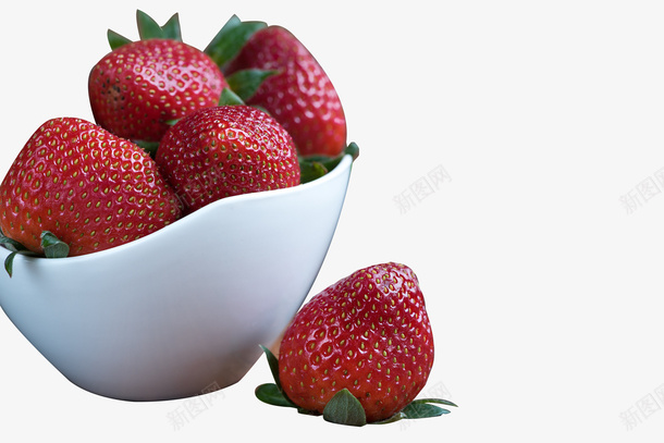 装在容器里的草莓psd免抠素材_88icon https://88icon.com 免抠 水果 红草莓 草莓