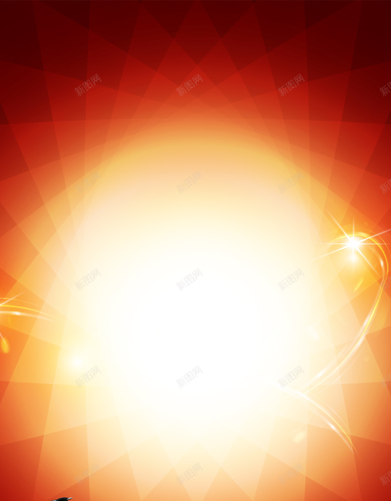 橙色光晕H5背景jpg设计背景_88icon https://88icon.com H5 H5背景 h5 光晕 几何 扁平 橙色 渐变 炫酷