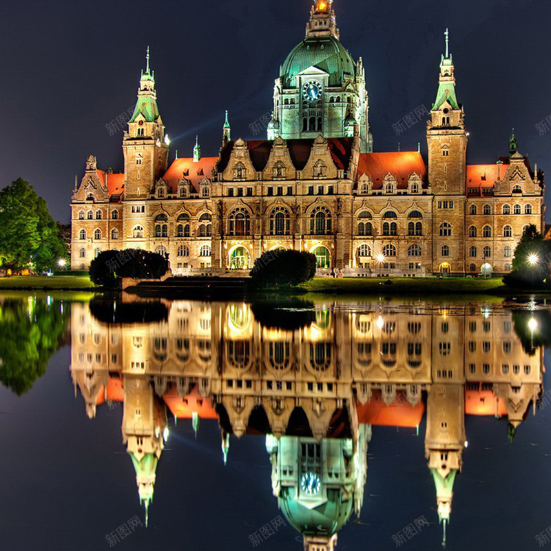 欧式城堡夜景jpg设计背景_88icon https://88icon.com 欧式 城堡 景 主图 摄影 风景