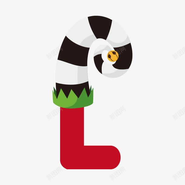 圣诞字母Lpng免抠素材_88icon https://88icon.com 3D字母 圣诞字母L 圣诞帽 圣诞帽创意字母 字母带圣诞帽 彩色字母 彩色立体字 立 红色 艺术字 艺术字母